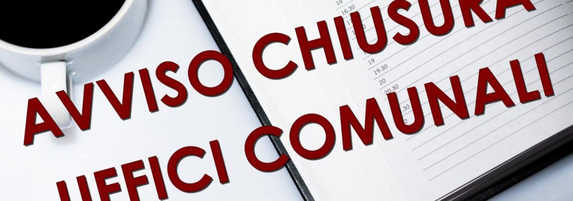 Avviso chiusura uffici comunali per corso di formazione